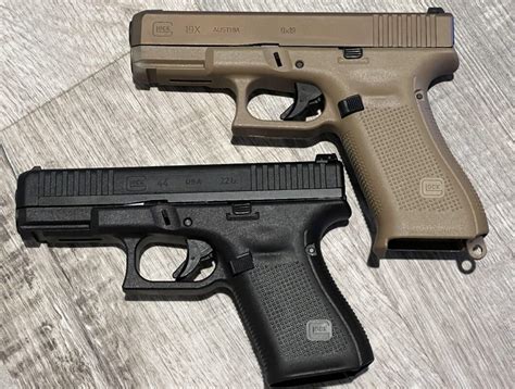 Glock 45 and Glock 19x durability